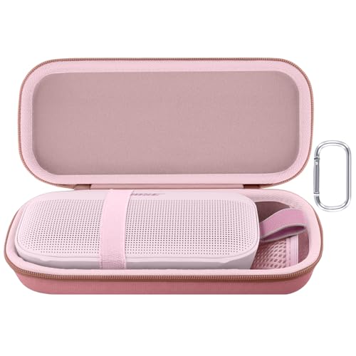 Aenllosi Hard Case for Bose SoundLink Flex 2nd Gen/Bose Speaker, Petal Pink - color: Petal Pink, style: Hard Case for Bose SoundLink Flex 2nd Gen/Flex