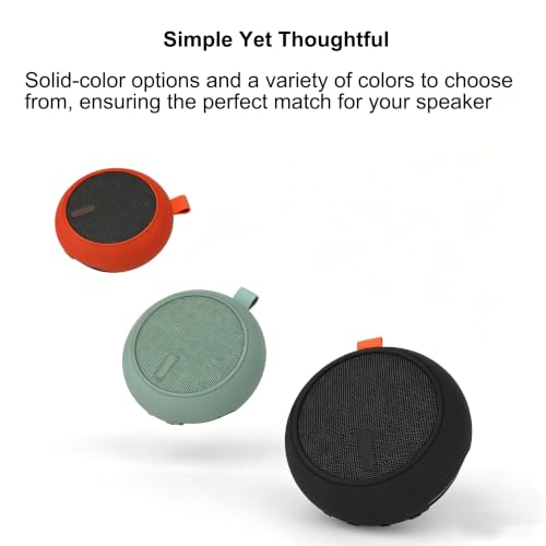 Silicone Case Cover for Xiao Mi Bluetooth Speaker Essential Shock Absorbing Scratch Resistant Soft Silicone Baby-Skin Touch Protection Protective Sleeve (Green) - color: green