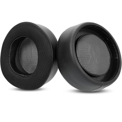 Cooling Gel Ear Pads Replacement Compatible with Corsair Virtuoso MAX Wireless Gaming Headset Mesh Fabric Ear Cushion | Black