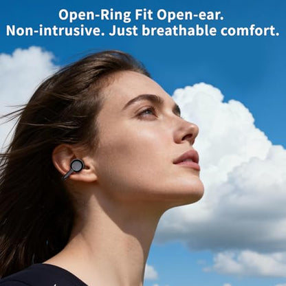 PEICHENG Earbuds Wireless Bluetooth Earphones, 5H Playback 50mAh+400mAh Power Case with Digital Display (Dark Grey) - color: Dark Grey