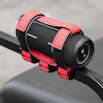 10L0L Golf Cart Speaker Mount, for Yamaha, EZGO, Club Car Carts & Bike ATV - color: Red