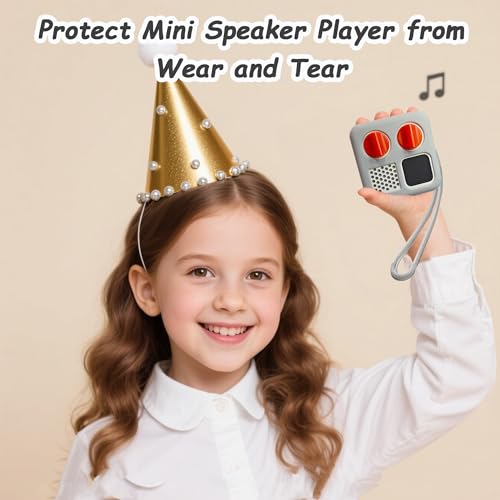 Silicone Case for Yoto Mini Player (Grey) - color: Grey