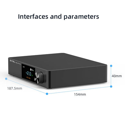 SMSL SU-9 PRO ES9039MPRO Decoder MQA&MQA-CD Bluetooth 5.0 High-Res Audio DAC XU316 768kHz/32Bit DSD512 with Remote Control