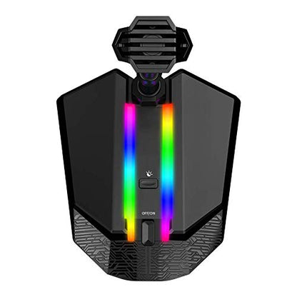Granvela Long-Neck USB Microphone for PC,Desktop Omnidirectional Condenser Microphone with Mute Button/RGB LED Indicator for Gaming, Office and Home Use.