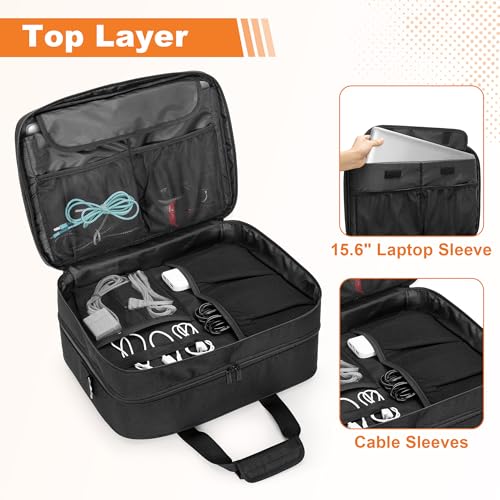 Trunab Audio Mixer Case Compatible with RODE Caster Pro/Pro II/RC Duo