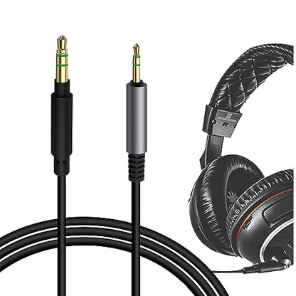 GEEKRIA Audio Cable Compatible with Turtle Beach PX5, XP500, XP400, X42, X41, DX12, DX11, DPX21, DXL1, X12, X11, XL1, X32, X31, XP300, 2.5mm Replacement Stereo Cord (3 ft / 1 m)