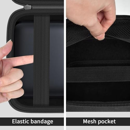 Router Case for TP-Link Wi-Fi 7/6 (BE3600/ AX1500/ AX3000), Black | Also Fits GL-BE3600/GL-MT3600BE/GL-AXT1800; Mesh Pocket for RJ45/Adapter; Business Travelers, Digital Nomads,Box Only - color: Black L, style: For BE3600