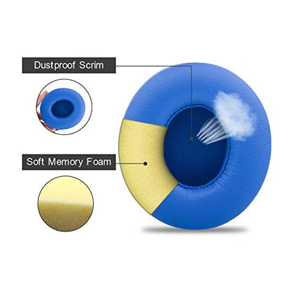 Link Dream Earpads for Beats Solo 3 & Solo 2 On-Ear Headphones - Blue - color: Blue