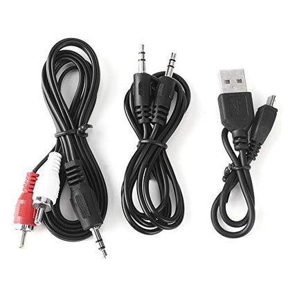 5.0 2-in-1 o Receiver Transmitter Stereo Adapter Music Portable for Car TV PC,car Display