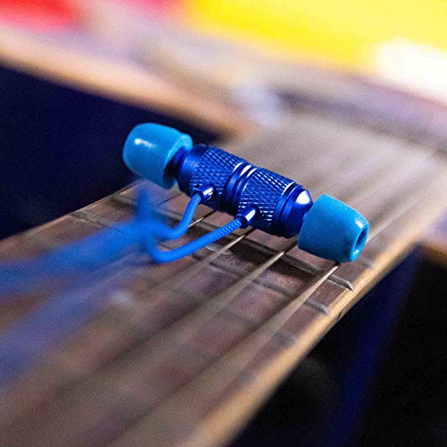 LUDOS Ultra Wired Earbuds in-Ear Headphones, 5 Years Warranty, Earphones with Microphone, Noise Isolating Ear Buds, Memory Foam for iPhone, Samsung, School Students, Kids, Women, Small Ears - Blue - color: Blue, style: 3.5 mm