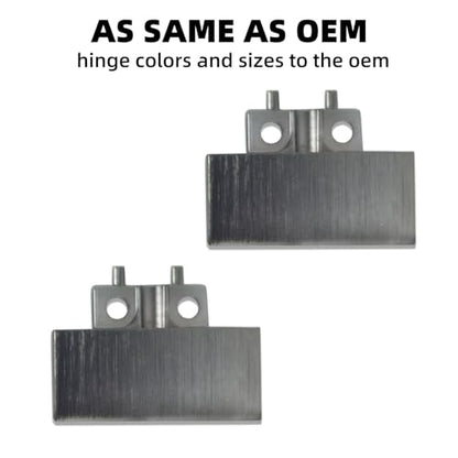 Solo4 Metal Folding Hinge Clip Pin Repair Kit for Beats Solo4 Headphone | Sturdy metal folding hinge set with clip and pin,easy installation to repair broken folding parts of Beats Solo4 headsets - color: Matte Black