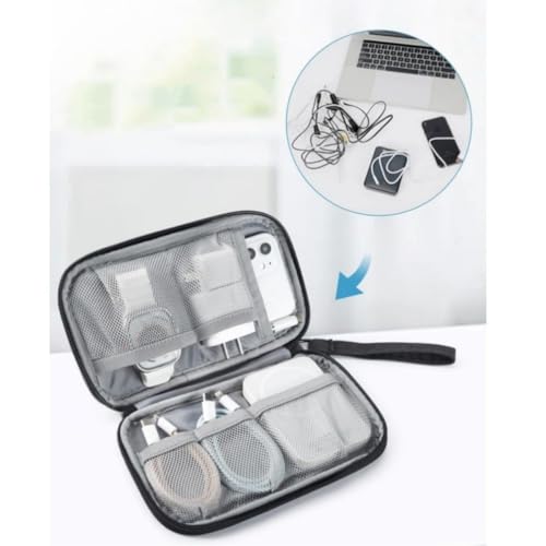 Cable Organizer Bag Electronic Accessories Pouch Charger Storage Case Portable Cord Organizer Travel