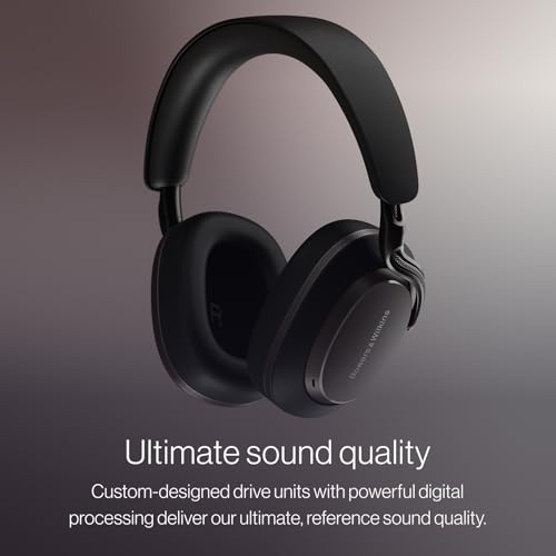 Bowers & Wilkins Px8 S2 Wireless Over-Ear Headphones, Onyx Black - color: Onyx Black