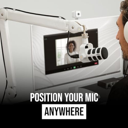 RØDE PSA1+ Professional Studio Boom Arm with Spring Damping, Green - color: Green, style: PSA1+