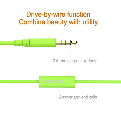MAXROCK Noise Isolating Sleeping Headphones Earphones for Audiobook,Cellphones, Ipad and Audio Devices