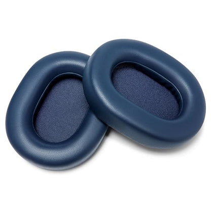 WC PadZ XM5 - Premium Replacement Earpads Compatible with Sony WH-1000XM5 | Made by Wicked Cushions | Soft PU Leather, Extra Thick, Noise-Isolating Memory Foam | Blue - color: Blue