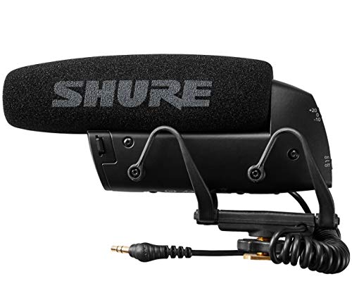 Shure VP83 LensHopper Camera-Mounted Condenser Shotgun Microphone for use with DSLR Cameras and HD Camcorders - Capture Detailed, High Definition Audio with Full Low-end Response - style: Standard