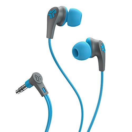 JLab Audio JBuds2 Premium in-Ear Earbuds Guaranteed Fit, Guaranteed for Life - Blue - color: Blue, style: Earbuds