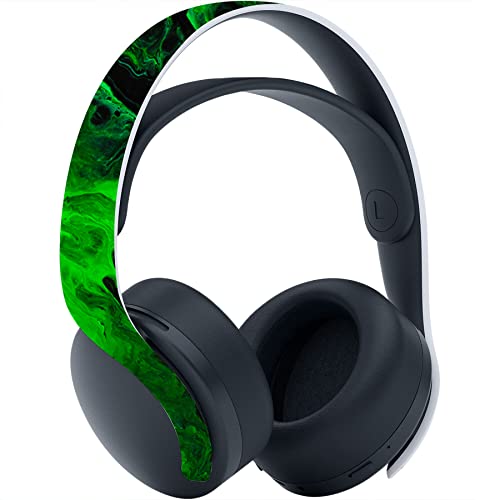 PlayVital Green Leaf Full Set Skin Decal for ps5 Console Digital Edition, Sticker Vinyl Decal Cover for ps5 Controller & Charging Station & Headset & Media Remote - color: Green Leaf