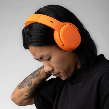 Skullcandy Crusher ANC 2 Noise Cancelling Wireless Headphones - Hazard | Multi-Sensory Crusher Bass, Over-Ear Fit, Bluetooth, 60 Hours Battery, Working Out, Gym, Travel, Studying, Music, Gaming - color: Hazard