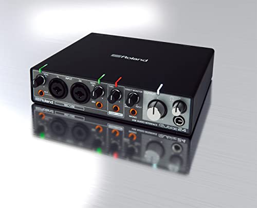 Roland 2-In 4-Out USB Audio Interface Bundle with Instrument Cable