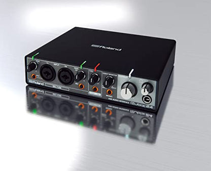 Roland 2-In 4-Out USB Audio Interface Bundle with Instrument Cable