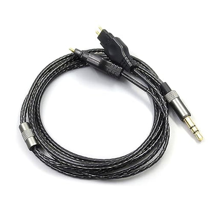 CHICHIYANG Headphone Coiled Aux Cord Audio Extension Cable Suitable for Sennheiser HD414 HD430 HD650 HD600 HD580 Headsets