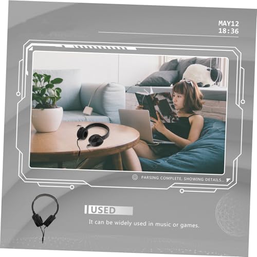 ARTIBETTER Headphones Microphone Noise Canceling Headset Stereo Headset Gaming Comfortable and Lightweight