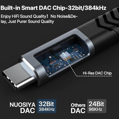 Dual XLR to USB C Audio Cable 6.6FT, 32Bit/384Khz USB Type C to 2 XLR Male Adapter Stereo Power Amplifier Cable for Connecting Smartphones USB C to Active Speaker, Laptops,Mixer Console
