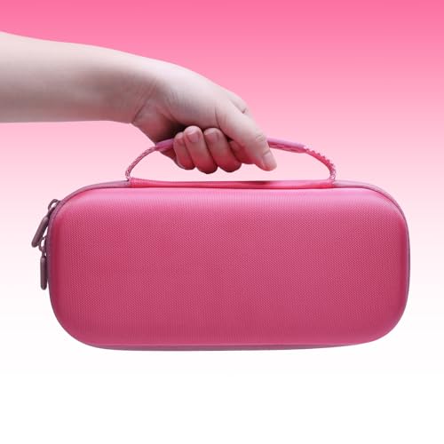 L LTGEM Speaker Case Compatible with JLab JBuds Party Portable Bluetooth Speaker, Office Travel Carrying Storage Bag - Pink(Case Only) - color: Pink