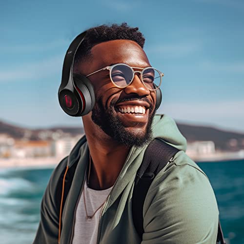 Krone Kalpasmos Beats Solo 3 earpad Replacement for Solo 2 & Solo 3 | Soft Memory Foam Beats Solo 3 Replacement Ear Pads with Protein Leather, Durable Beat Headphone Cover for Solo 2/3 Headphones - color: Black