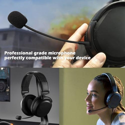 SteelSeries Arctis 1 Wireless Gaming Headset Replacement Microphone, Compatible with PS4 PS5 Xbox One Xbox Series X PC 3.5mm Jack, 360 Degree Bendable, Clear Sound Quality with Noise Reduction