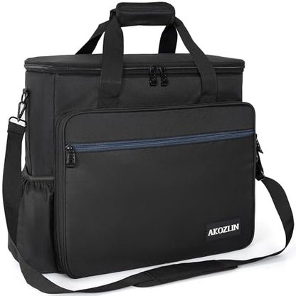AKOZLIN Padded Mixer Gig Bag Protector DJ Controller Travel Shoulder Bag Case 16"X15"X5.5" Fit for RODECaster Pro II, TC Helicon GOXLR, MG10XU 10-Input Stereo - size: 16"X 5.5"X15"