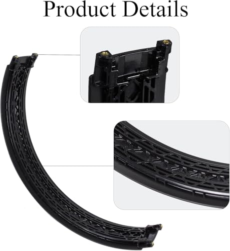 Headband & Hinge & Cushion Pad for Beats Studio Pro Headphone,Black | Durable Replacement Headband,Studio Pro Parts Accessories Repair Kit Set ,As Same As The OEM - color: Black