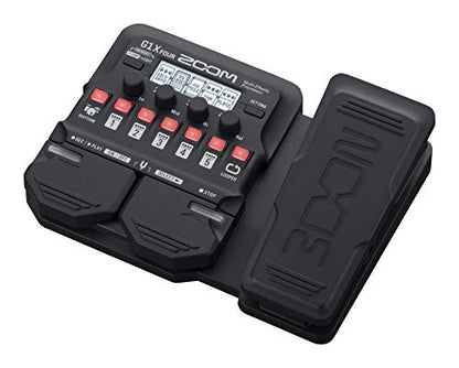 Zoom G1X Four Guitar Multi-Effects Processor with Expression Pedal | 70+ Effects, Amp Modeling, Looper, 68 Rhythm Patterns, Tuner, Battery Powered - size: Processor Pedal, style: G1X FOUR