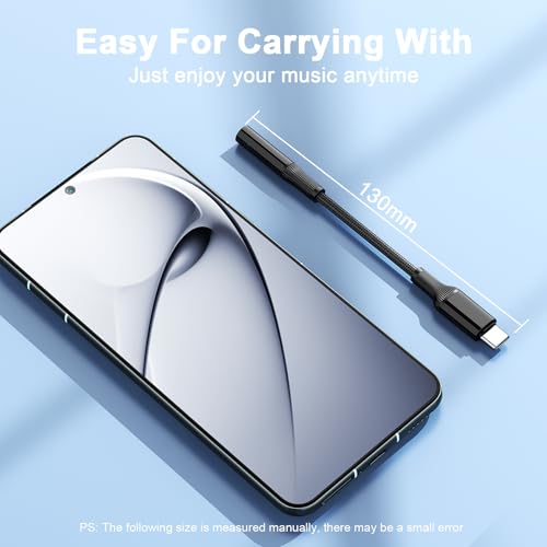 YANZIE USB C to 3.5mm Audio Adapter 2-Pack, Aux Headphone Jack Dongle | Built-in DAC for clear wired audio works with USB-C iPhone 16/15, Galaxy S24/S23, Pixel, iPad that support audio out
