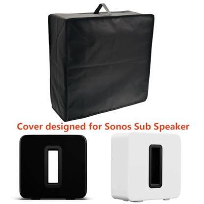 Sonos Sub Cover - Heavy Duty 600D, Dustproof, Water-Resistant, Scratch-Resistant Speaker Cover for Sonos Sub - color: For Sonos Sub