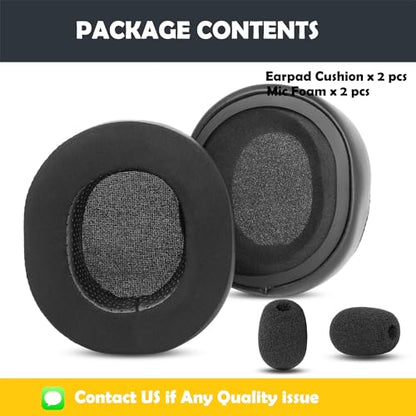 Arctis 7 Earpads Replacement for SteelSeries Arctis 9,7,5,3,1,Arctis Pro Wireless Gaming Headsets Ear Cushions with Cooling Gel Layer and Memory Foam