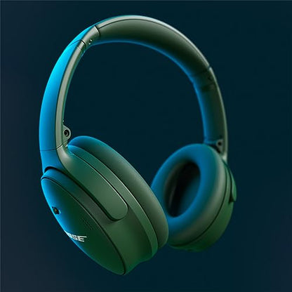 Bose QuietComfort Bluetooth Headphones, Wireless Headphones with Active Over Ear Noise Cancelling and Mic, Deep Bass, Up to 24 Hours of Playtime, Cypress Green - Limited Edition - color: Cypress Green