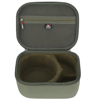 FBLFOBELI Hard Case for Walker's Razor Slim/Howard Leight Shooting Ear Protection Electronic Shooting Muffs Earmuff - color: Army Green