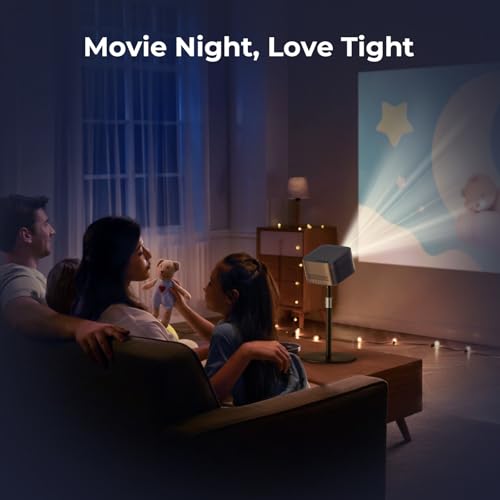 Projector Stand, Desktop Projector Mount with Height Adjustable | 1/4" Screw Compatible with XGIMI, TMY, Nebula, HAPPRUN and Mini Projector, Portable Stand for Camera/Phone/Webcome/Light