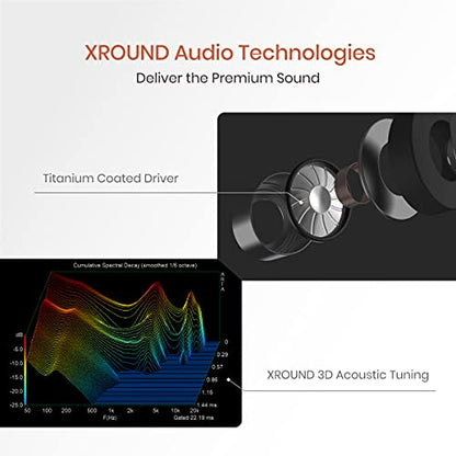 AERO True Wireless Gaming Earbuds, 50ms Ultra-Low Latency, Lite Surround Sound, Bluetooth 5.0 in-Ear Headphones, Noise Reducing Dual-Microphones, for Android and iOS