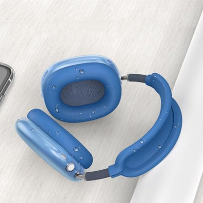 [4 in 1] Case Cover for AirPods Max 2/1 (2026/2024/2020) Ear Pad Case Cover/Headband Cover/Ear Cups Cover with Bling Star for Apple AirPods Max Headphones (Dark Blue Stars) - color: Dark Blue Stars