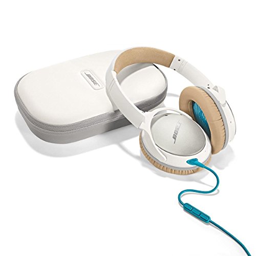 Bose QuietComfort 25 Acoustic Noise Cancelling Headphones (Apple Devices, White) - color: White