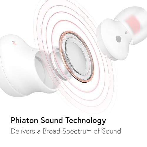 Phiaton Bonobuds Plus Digital Hybrid Active Noise Cancelling True Wireless Earbuds with Qualcomm Snapdragon Sound (Space Black) - color: Space Black