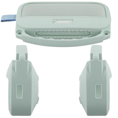 Silicone Cover for Bose SoundLink Flex Portable Speaker 2nd Gen | Scratch-resistant, Unhindered Sound, Silicone Construction, Portable Carrying Silicone Cover, Alpine Sage Silicone Cover - color: Alpine Sage Cover