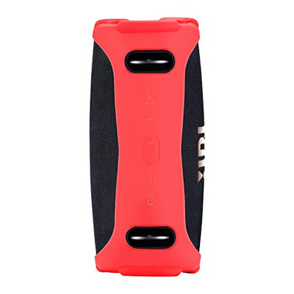 Silicone Cover Case Compatible with JBL Xtreme 3 Portable Bluetooth Speaker, Waterproof Soft Skin Silicone Protective Case for JBL Xtreme 3 Bluetooth Speaker Accessories (Red) - color: Red