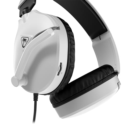 Turtle Beach Recon 70 Wired Multiplatform Gaming Headset, Nintendo Switch 2 - color: White - Nintendo Switch