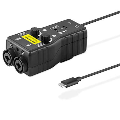 Saramonic SmartRig+ UC Two-Channel Audio Interface for USB Type-C Android Devices and PC's