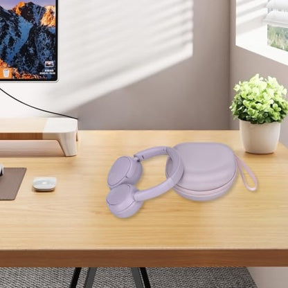 Headphone Case for TALIX H30/JLab/TOZO HT3/Skullcandy Headphones Mauve - color: Mauve